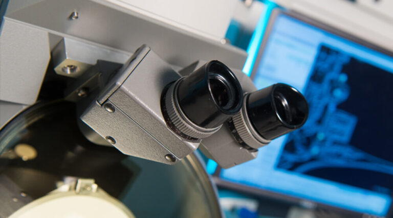 Microscope at the Stowers Institute