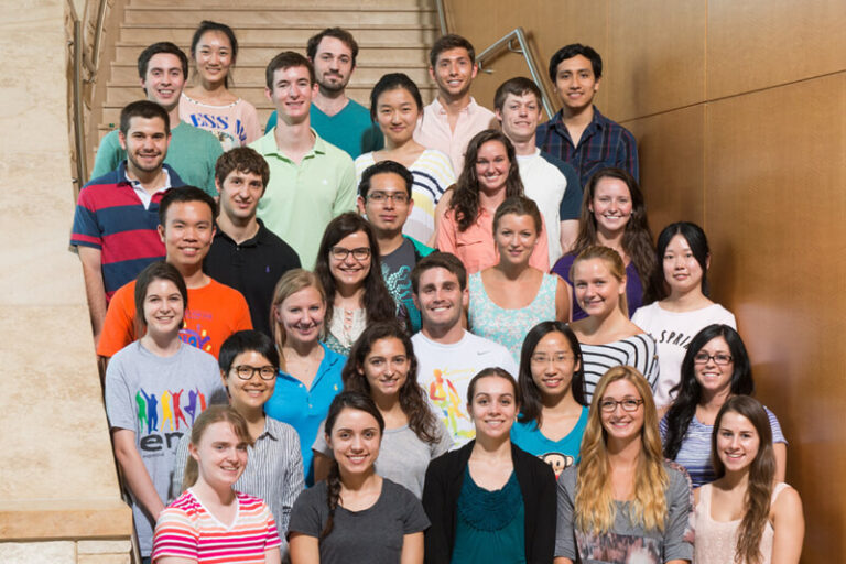 Group photo of Summer Scholar class of 2014