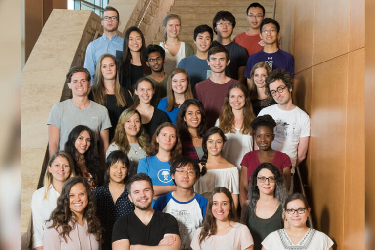 Group photo of Summer Scholar class of 2017